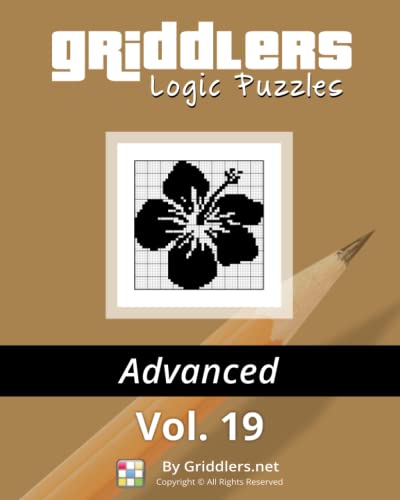 Griddlers Logic Puzzles Advanced Vol. 19 von Griddlers.net