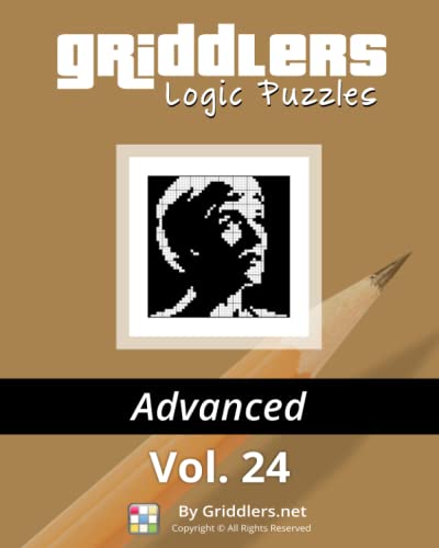 Griddlers Logic Puzzles Advanced Vol. 24 von Griddlers.net