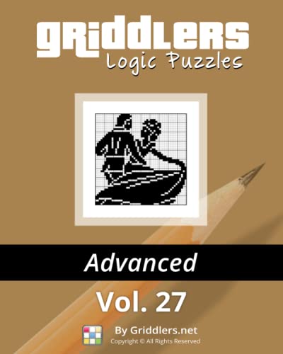 Griddlers Logic Puzzles Advanced Vol. 27 von Griddlers.net