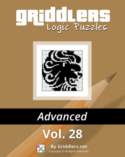 Griddlers Logic Puzzles Advanced Vol. 28 von Griddlers.net