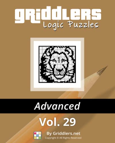 Griddlers Logic Puzzles Advanced Vol. 29 von Griddlers.net