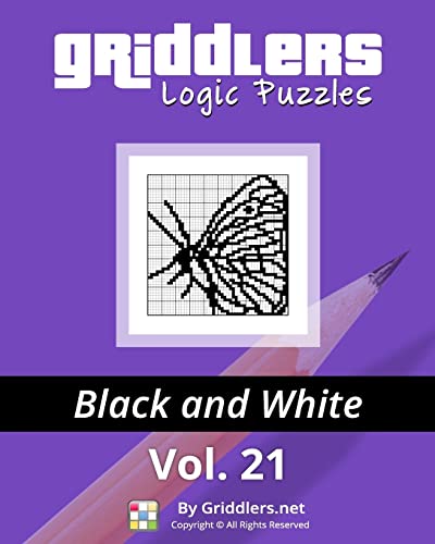 Griddlers Logic Puzzles: Black and White von Griddlers.Net