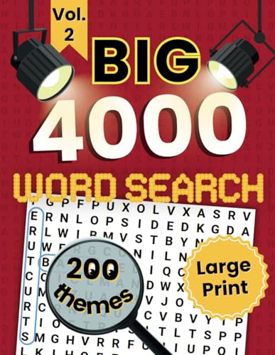Large Print Word Search for Adults, Teens & Seniors: Hours of Fun with a Variety of Themes von Independently published