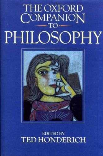 The Oxford Companion to Philosophy von Oxford University Press
