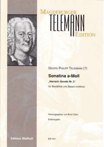 Sonatina a-Moll : für Altblockflöte und Bc Partitur und Stimmen (Bc ausgesetzt)