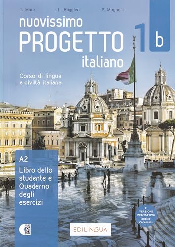 Nuovissimo Progetto Italiano 1 B (italiano) Lehr- und Arbeitsbuch mit DVD-Video und Audio-CD: Libro dello studente + Quaderno degli esercizi