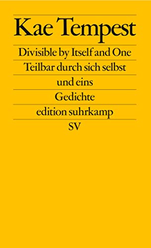 Divisible by Itself and One / Teilbar durch sich selbst und eins: Englisch und Deutsch (edition suhrkamp)