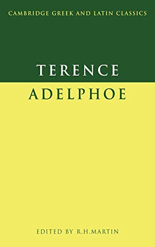 Terence: Adelphoe (Cambridge Greek and Latin Classics Series)