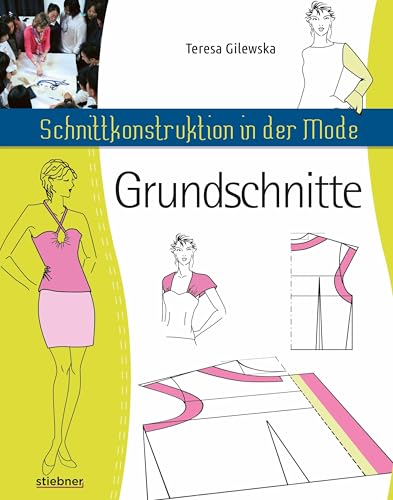 Schnittkonstruktion in der Mode - Grundschnitte - Schnittkonstruktion lernen und Grundschnitt erstellen. Für professionelles Modedesign oder Nähen zuhause. Grundschnitt für Oberteil, Rock, Ärmel uvm.