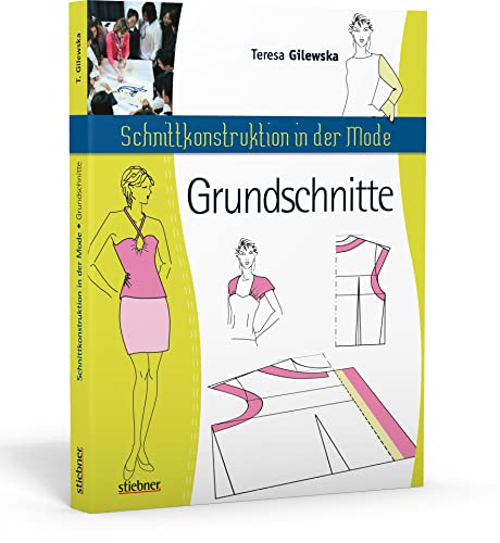 Schnittkonstruktion in der Mode - Grundschnitte - Schnittkonstruktion lernen und Grundschnitt erstellen. Für professionelles Modedesign oder Nähen zuhause. Grundschnitt für Oberteil, Rock, Ärmel uvm.