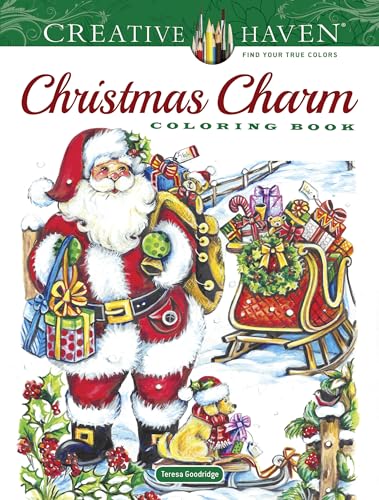 Creative Haven Christmas Charm Coloring Book (Creative Haven Coloring Books)