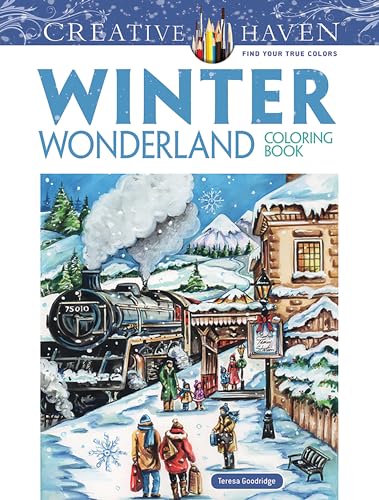 Winter Wonderland Coloring Book (Adult Coloring Books: Seasons)
