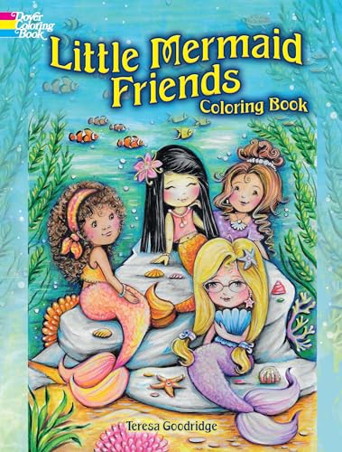 Little Mermaid Friends Coloring Book (Dover Coloring Books)