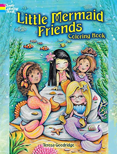 Little Mermaid Friends Coloring Book (Dover Coloring Books)