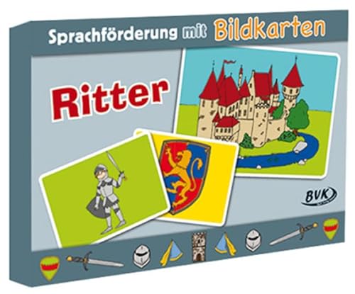 Sprachförderung mit Bildkarten "Ritter"