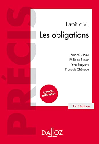 Droit civil Les obligations 12ed