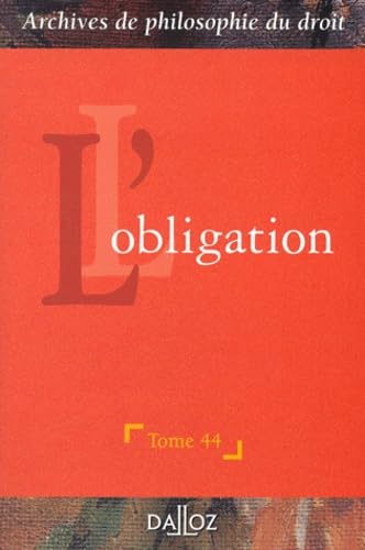 L'obligation - Tome 44 von DALLOZ