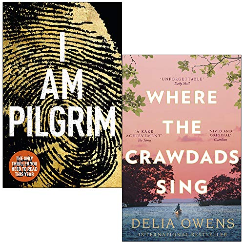 I Am Pilgrim von Terry Hayes & Where the Crawdads Sing von Delia Owens, 2-Bücher-Sammlungsset