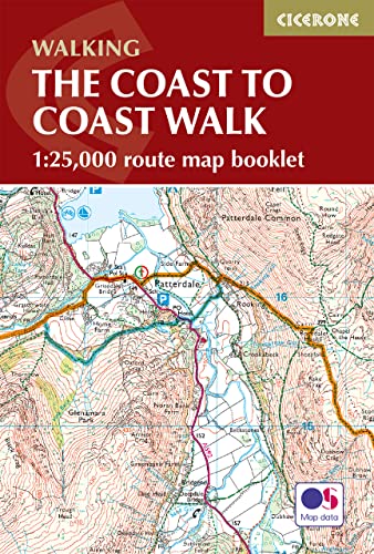 The Coast to Coast Map Booklet: 1:25,000 OS Route Map Booklet (Cicerone guidebooks) von Cicerone Press
