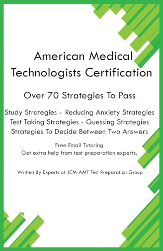 American Medical Technologists Certification von JCM Test Prep Group