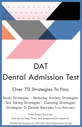DAT Dental Admission Test von JCM Test Prep Group