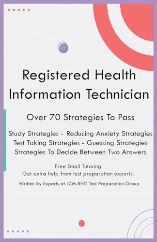 Registered Health Information Technician von JCM Test Prep Group