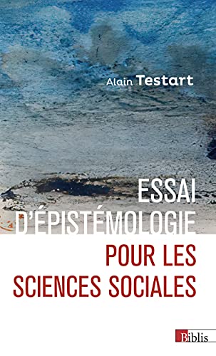 Essai d'épistémologie pour les sciences sociales von CNRS EDITIONS