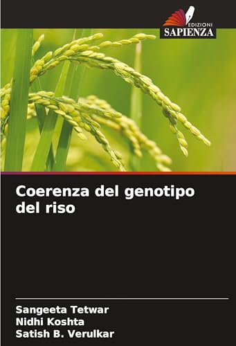 Coerenza del genotipo del riso von Edizioni Sapienza