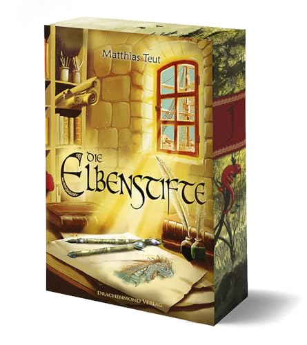 Die Elbenstifte - Ein Roman aus der Welt von Erellgorh: Coming of Age im High Fantasy Setting – feinsinnig, bildgewaltig und episch I mit Farbschnitt-Garantie von Drachenmond Verlag GmbH