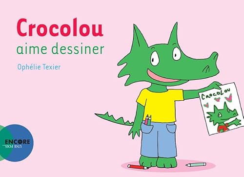 Crocolou aime dessiner