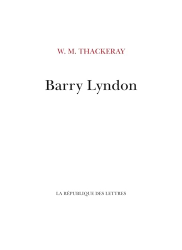 Barry Lyndon Barry Lyndon von REPUBLIQUE LETT