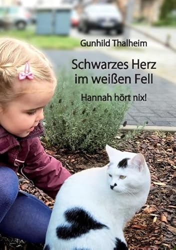 Schwarzes Herz im weißen Fell: Hannah hört nix!
