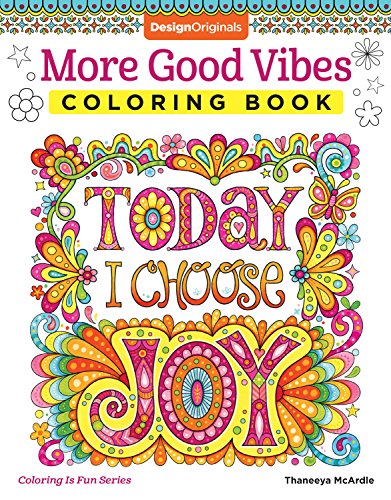 More Good Vibes Coloring Book (Coloring Is Fun) von Design Originals