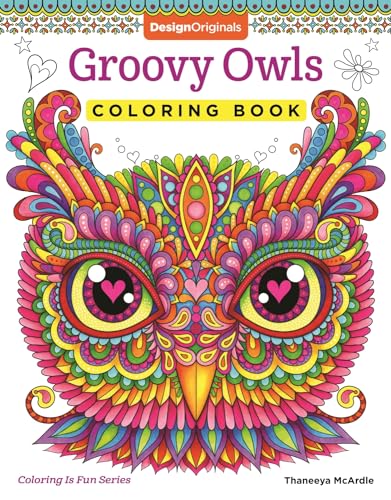 Groovy Owls Coloring Book (Coloring Is Fun)