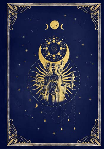 Blank Hecate Triple Goddess Grimoire : A Dot Grid Journal for Book of Shadows: For Solitary Witches, Wiccans and Pagans to Record Spells, Rituals, Mantras, etc. von Independently published