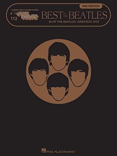 Best of the Beatles - 2nd Edition: Songbook für Klavier (E-z Play Today 112)