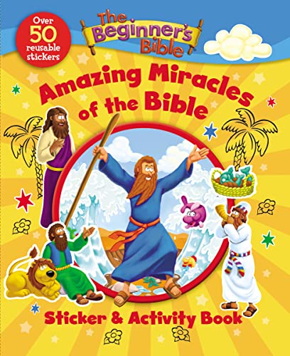 The Beginner's Bible Amazing Miracles of the Bible Sticker and Activity Book von HarperCollins