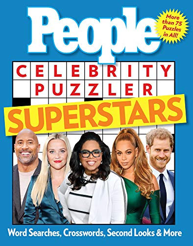 People Celebrity Puzzler Superstars: Word Searches, Crosswords, Second Looks, and More: Word Searches, Crosswords, Second Looks & More