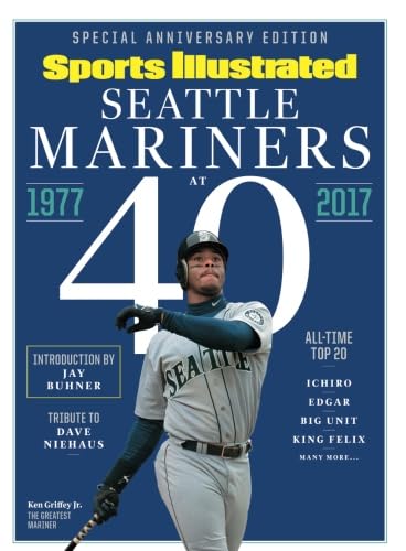 SPORTS ILLUSTRATED Seattle Mariners at 40 - Ken Griffey Jr. Cover
