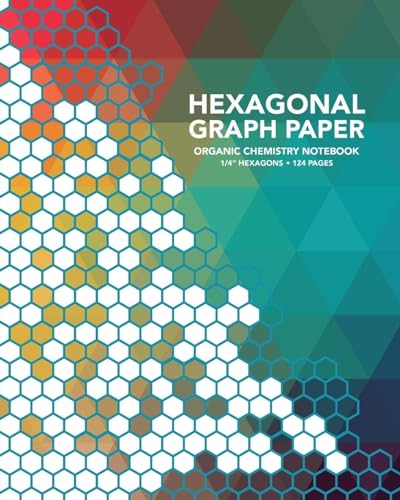 Hexagonal Graph Paper: Organic Chemistry Notebook