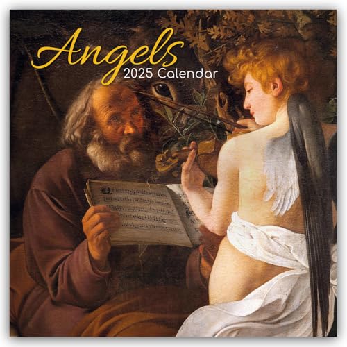 Angels – Engel 2025 – 16-Monatskalender: Original The Gifted Stationery Co. Ltd [Mehrsprachig] [Kalender] (Wall-Kalender)
