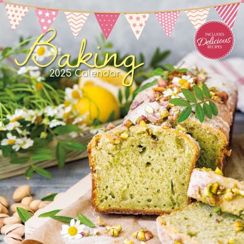 Baking – Backen 2025 – 16-Monatskalender: Original The Gifted Stationery Co. Ltd [Mehrsprachig] [Kalender] (Wall-Kalender)