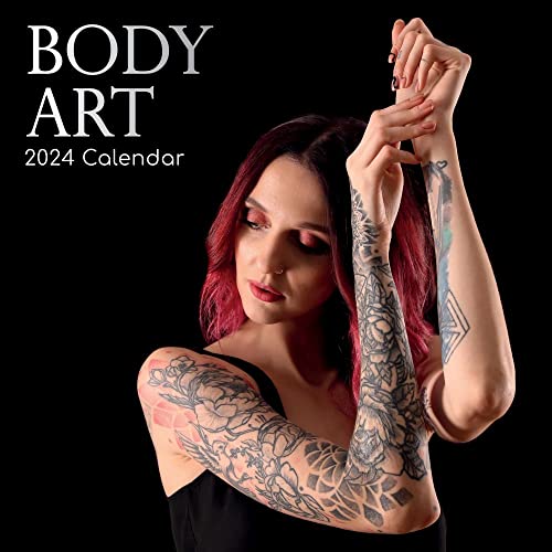 Body Art – Körperkunst 2024 – 16-Monatskalender: Original The Gifted Stationery Co. Ltd [Mehrsprachig] [Kalender] (Wall-Kalender) von Brown Trout-Auslieferer Flechsig