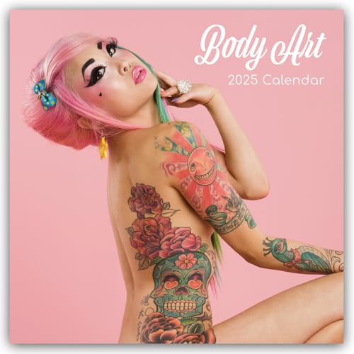 Body Art – Körperkunst – Tattoo-Kunst 2025 – 16-Monatskalender: Original The Gifted Stationery Co. Ltd [Mehrsprachig] [Kalender] (Wall-Kalender)