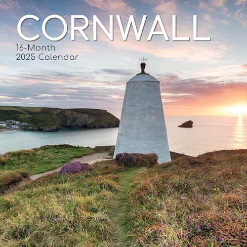Cornwall 2025 – 16-Monatskalender: Original The Gifted Stationery Co. Ltd [Mehrsprachig] [Kalender] (Wall-Kalender)
