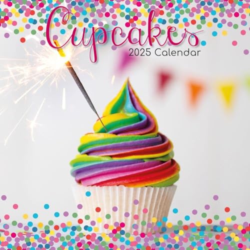 Cupcakes 2025 – 16-Monatskalender: Original The Gifted Stationery Co. Ltd [Mehrsprachig] [Kalender] (Wall-Kalender)