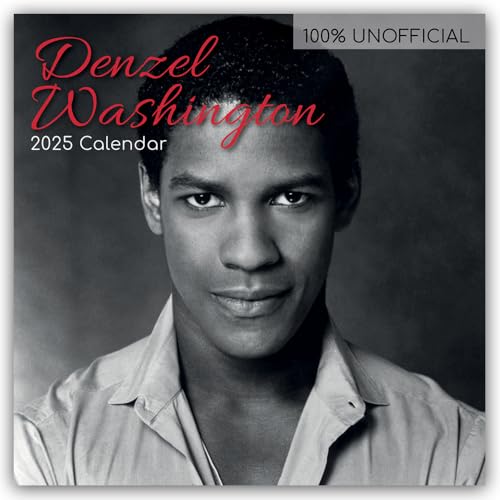Denzel Washington 2025 – 16-Monatskalender: Original The Gifted Stationery Co. Ltd [Mehrsprachig] [Kalender] (Wall-Kalender)