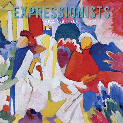 Expressionists – Expressionisten – Expressionismus 2024 – 16-Monatskalender: Original The Gifted Stationery Co. Ltd [Mehrsprachig] [Kalender] (Wall-Kalender)