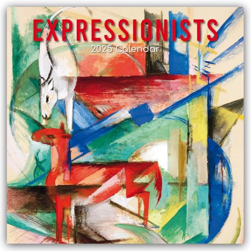Expressionists – Expressionisten – Expressionismus 2025 – 16-Monatskalender: Original The Gifted Stationery Co. Ltd [Mehrsprachig] [Kalender] (Wall-Kalender)