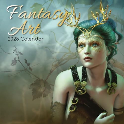 Fantasy Art – Fantasy Kunst 2025 – 16-Monatskalender: Original The Gifted Stationery Co. Ltd [Mehrsprachig] [Kalender] (Wall-Kalender)